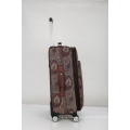 PU leather animal skin Pattern luggage